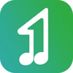 1ringtone: song ringtones android application logo